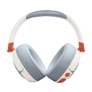 JBL JR 470NC | Écouteurs supra-auriculaire pour enfant - Sans fil - Bluetooth - Blanc-SONXPLUS La Sarre