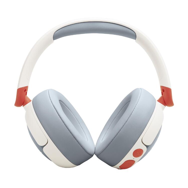 JBL JR 470NC | Écouteurs supra-auriculaire pour enfant - Sans fil - Bluetooth - Blanc-SONXPLUS La Sarre