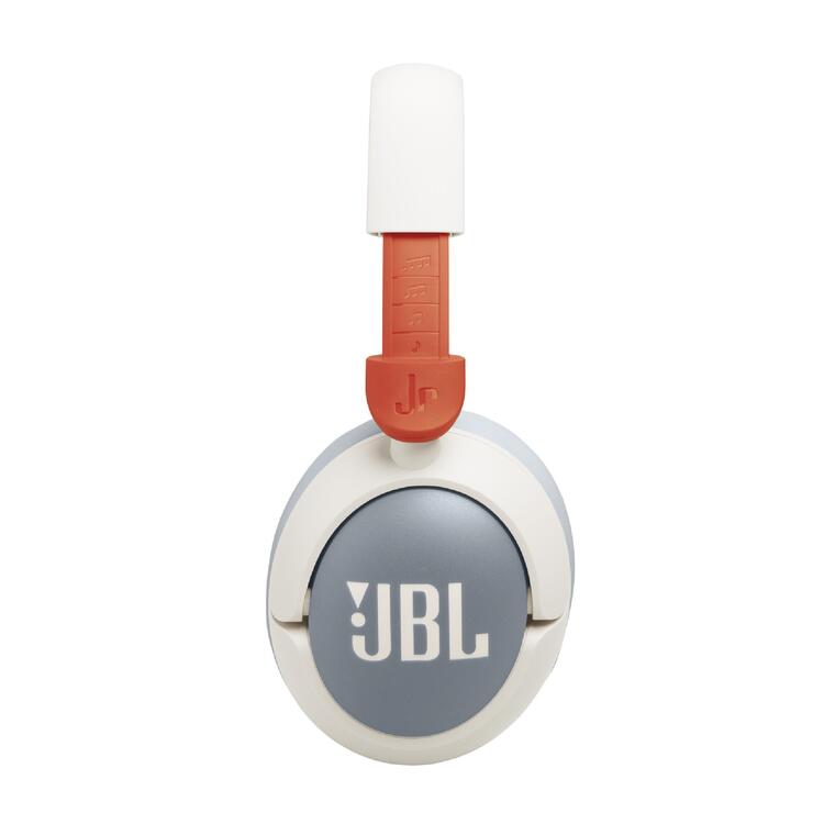 JBL JR 470NC | Écouteurs supra-auriculaire pour enfant - Sans fil - Bluetooth - Blanc-SONXPLUS La Sarre
