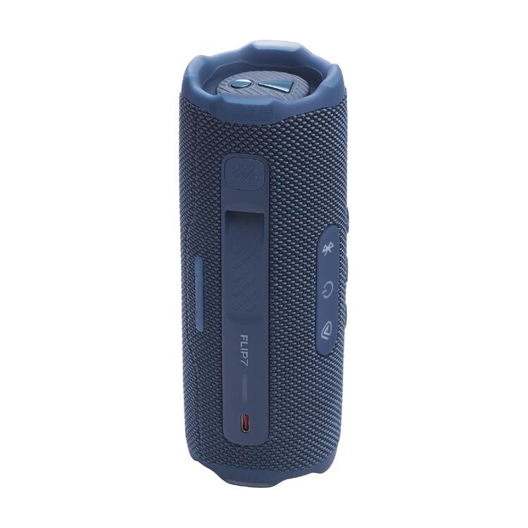 JBL Flip 7 | Haut-parleur portable - Bluetooth - Étanche - Jusqu'à 14 heures d'autonomie - Bleu-SONXPLUS La Sarre
