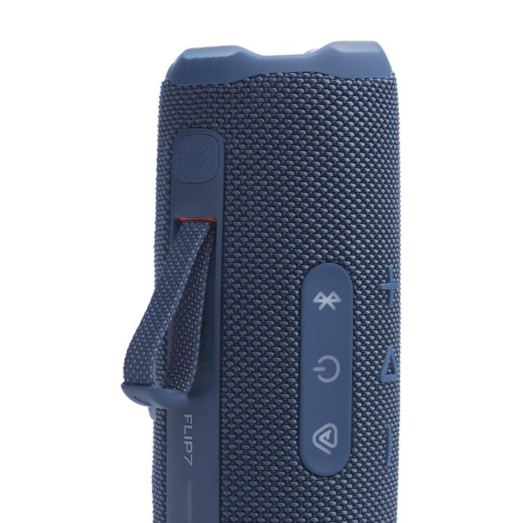 JBL Flip 7 | Haut-parleur portable - Bluetooth - Étanche - Jusqu'à 14 heures d'autonomie - Bleu-SONXPLUS La Sarre