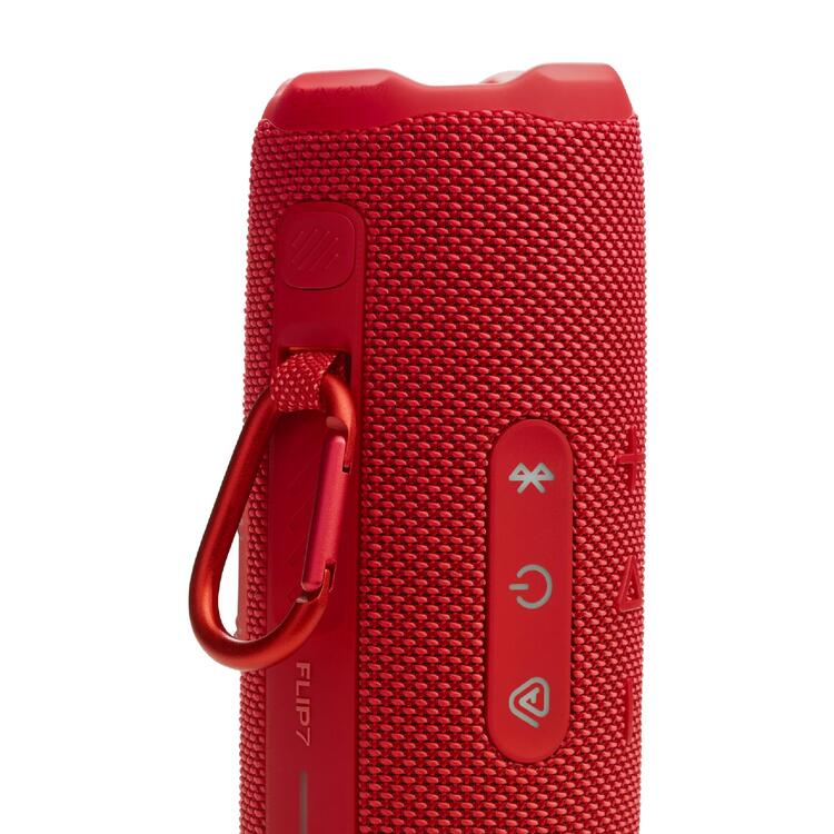 JBL Flip 7 | Haut-parleur portable - Bluetooth - Étanche - Jusqu'à 14 heures d'autonomie - Rouge-SONXPLUS La Sarre