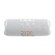 JBL Flip 7 | Haut-parleur portable - Bluetooth - Étanche - Jusqu'à 14 heures d'autonomie - Blanc-SONXPLUS La Sarre