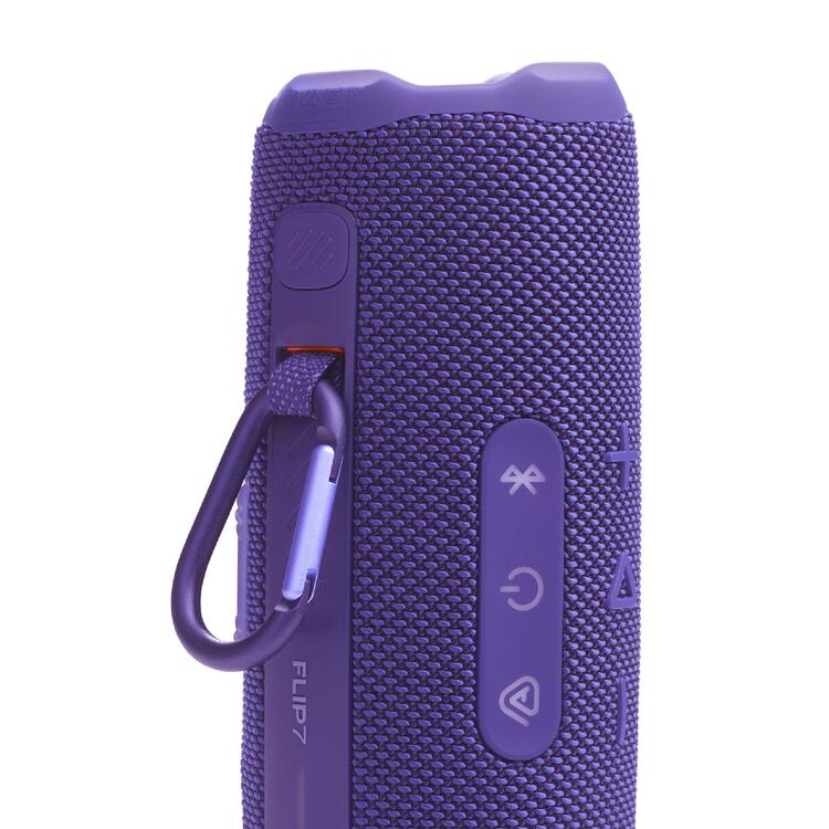 JBL Flip 7 | Haut-parleur portable - Bluetooth - Étanche - Jusqu'à 14 heures d'autonomie - Mauve-SONXPLUS La Sarre