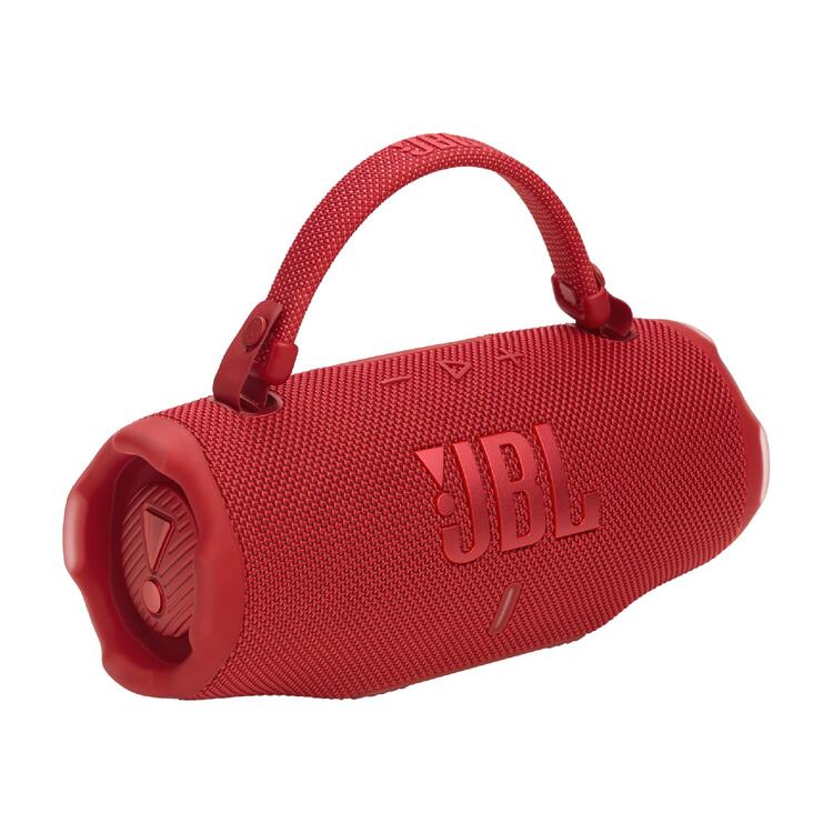 JBL Charge 6 | Haut-Parleur Portatif Bluetooth - Étanche - Auracast - 28 Heures d'autonomie - Rouge-SONXPLUS La Sarre