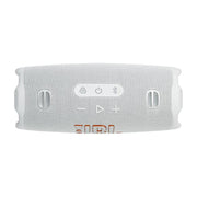 JBL Charge 6 | Haut-Parleur Portatif Bluetooth - Étanche - Auracast - 28 Heures d'autonomie - Blanc-SONXPLUS La Sarre