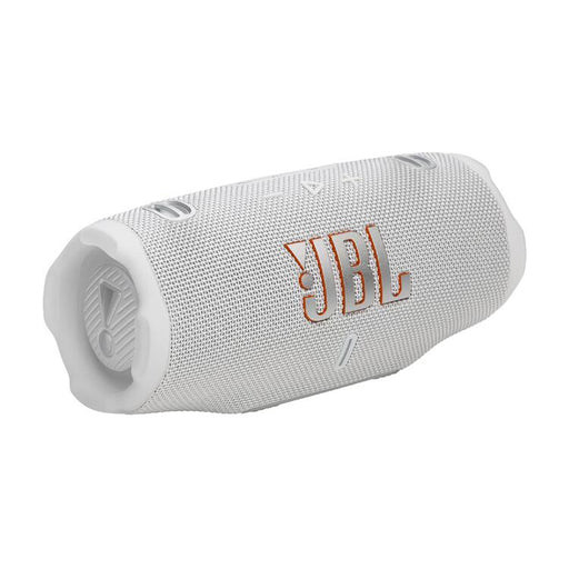 JBL Charge 6 | Haut-Parleur Portatif Bluetooth - Étanche - Auracast - 28 Heures d'autonomie - Blanc-SONXPLUS La Sarre