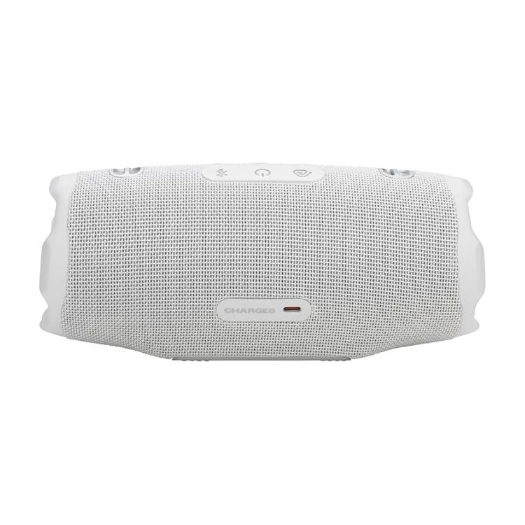 JBL Charge 6 | Haut-Parleur Portatif Bluetooth - Étanche - Auracast - 28 Heures d'autonomie - Blanc-SONXPLUS La Sarre