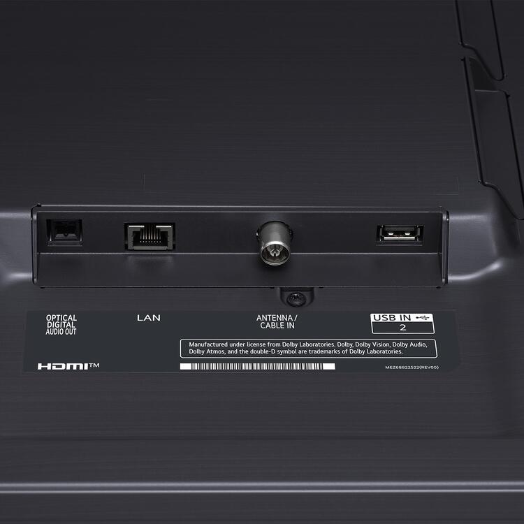 LG 86NANO80AUA | Téléviseur 86" LED 4K - UHD - Série NANO80A - 60Hz - Processeur IA a7 4K Gen8 - Noir-SONXPLUS La Sarre