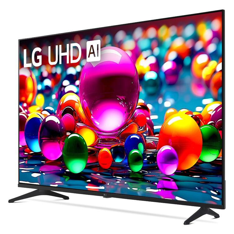 LG 43UA7700PUB | Téléviseur 43" - 4K Ultra HD - DEL - Série UA7700 - HDR - Smart WebOS - 60 Hz natif - Processeur IA a7 Gen8 4K - Noir-SONXPLUS La Sarre