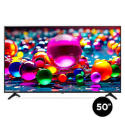 LG 50UA7700PUB | Téléviseur 50" - 4K Ultra HD - DEL - Série UA7700 - HDR - Smart WebOS - 60 Hz natif - Processeur IA a7 Gen8 4K - Noir-SONXPLUS La Sarre