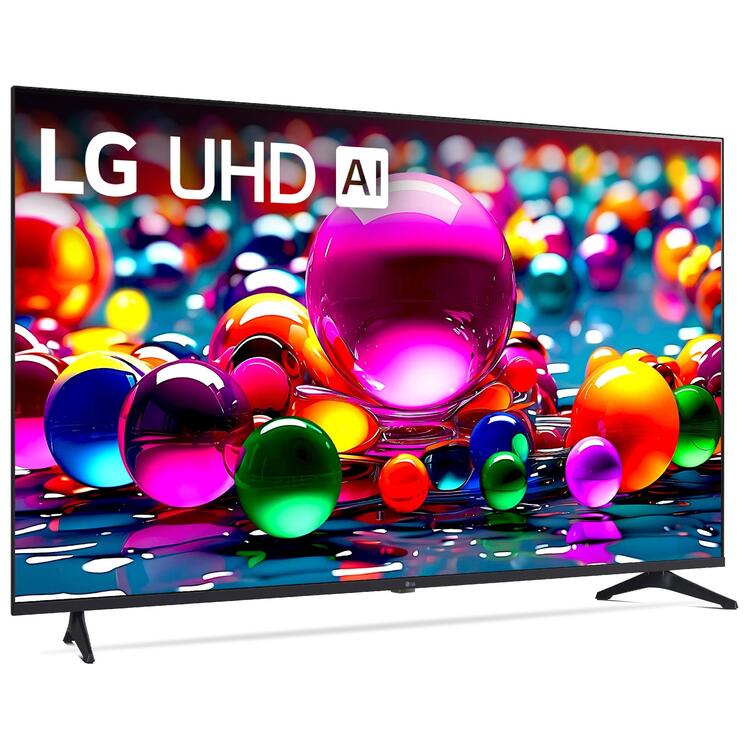 LG 50UA7700PUB | Téléviseur 50" - 4K Ultra HD - DEL - Série UA7700 - HDR - Smart WebOS - 60 Hz natif - Processeur IA a7 Gen8 4K - Noir-SONXPLUS La Sarre