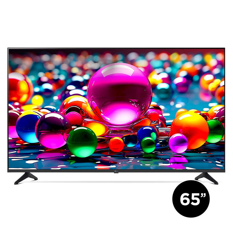 LG 65UA7700PUB | Téléviseur 65" - 4K Ultra HD - DEL - Série UA7700 - HDR - Smart WebOS - 60 Hz natif - Processeur IA a7 Gen8 4K - Noir-SONXPLUS La Sarre