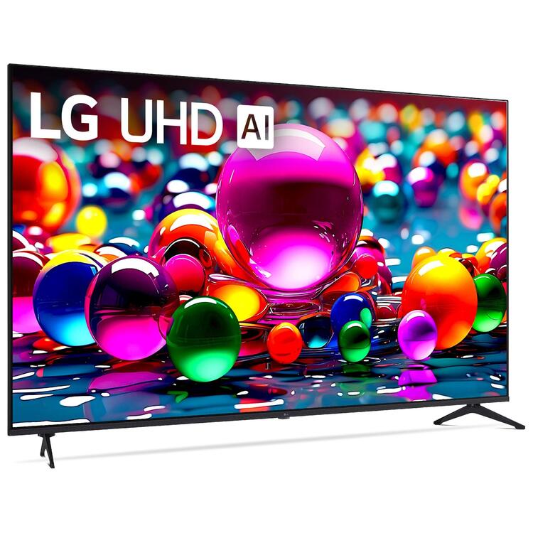 LG 75UA7700PUA | Téléviseur 75" - 4K Ultra HD - DEL - Série UA7700 - HDR - Smart WebOS - 60 Hz natif - Processeur IA a7 Gen8 4K - Noir-SONXPLUS La Sarre