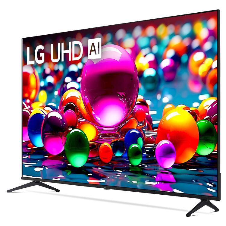 LG 75UA7700PUA | Téléviseur 75" - 4K Ultra HD - DEL - Série UA7700 - HDR - Smart WebOS - 60 Hz natif - Processeur IA a7 Gen8 4K - Noir-SONXPLUS La Sarre