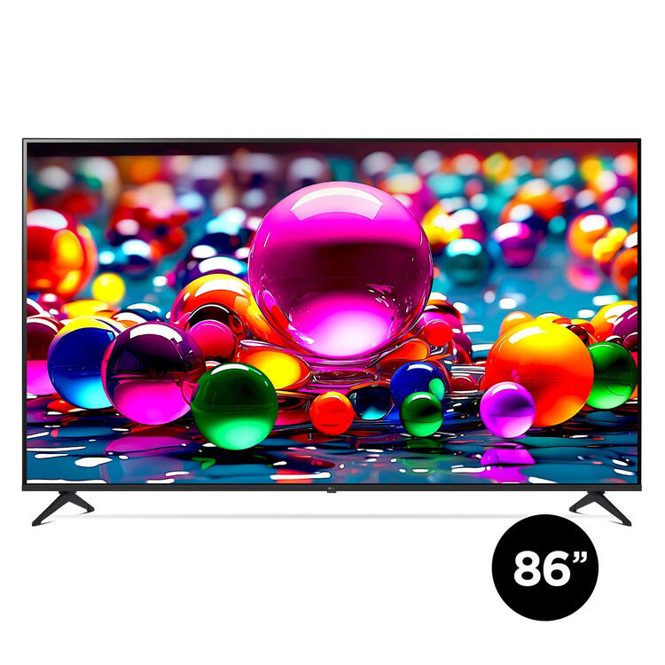 LG 86UA7700PUA | Téléviseur 86" - 4K Ultra HD - DEL - Série UA7700 - HDR - Smart WebOS - 60 Hz natif - Processeur IA a7 Gen8 4K - Noir-SONXPLUS La Sarre