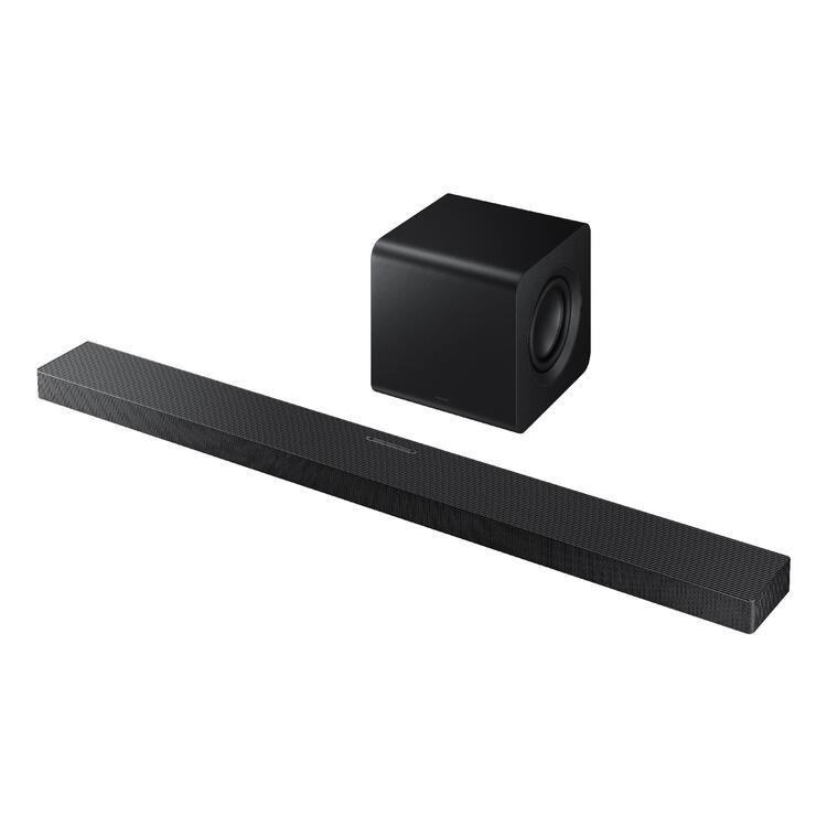 Samsung HW-QS700F | Barre de son - 3.1.2 canaux - Dolby ATMOS - Avec caisson de graves sans fil - Série Q - Bluetooth - Noir-Sonxplus La Sarre.com