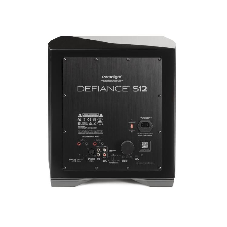 Paradigm DEFIANCE S12 | Caisson de graves 12" - 800W RMS - Unité-SONXPLUS La Sarre