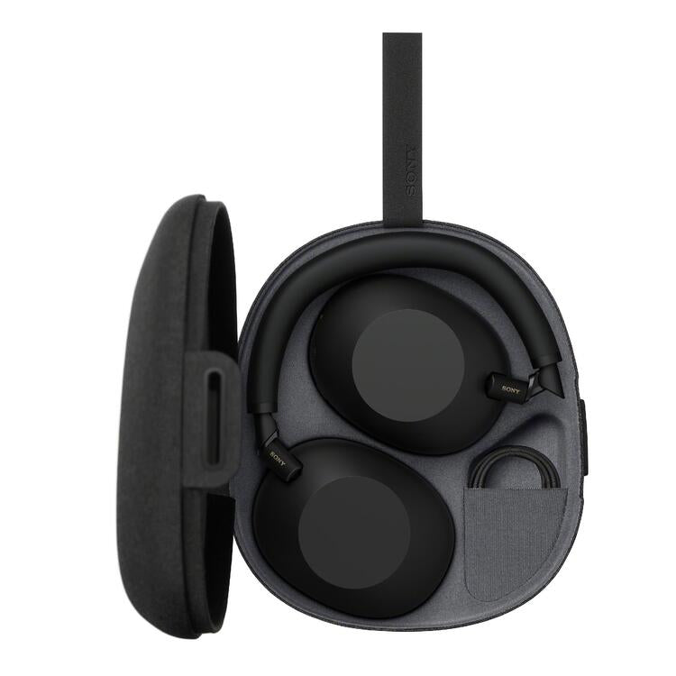 Sony WH1000XM6/B | Écouteurs sans fil circum-auriculaires - Réduction de bruit HD QN3 - 12 Microphones - Noir-SONXPLUS La Sarre