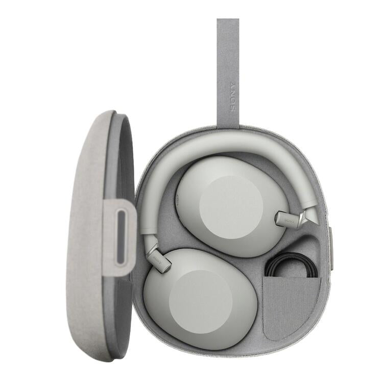 Sony WH1000XM6/S | Écouteurs sans fil circum-auriculaires - Réduction de bruit HD QN3 - 12 Microphones - Argent-SONXPLUS La Sarre
