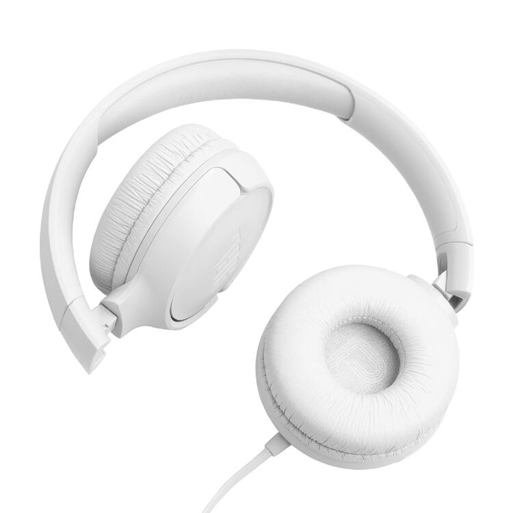 JBL Tune 520C | Écouteurs Supra-auriculaires - USB-C - Bluetooth - Blanc-SONXPLUS La Sarre