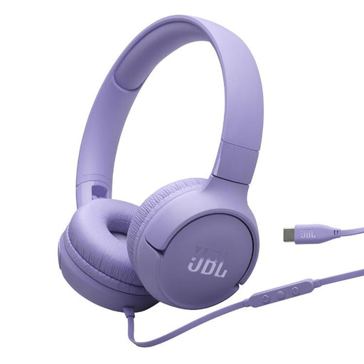 JBL Tune 520C | Écouteurs Supra-auriculaires - USB-C - Bluetooth - Mauve-SONXPLUS La Sarre