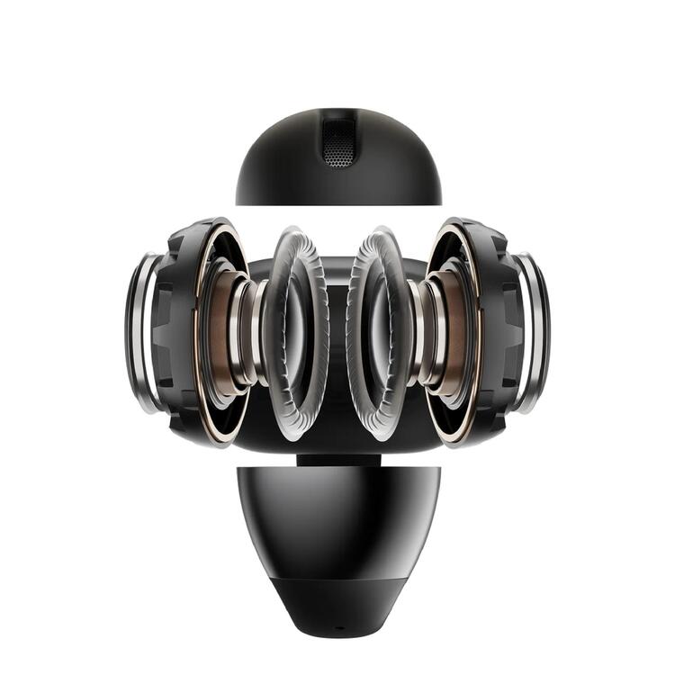 Shokz OpenDots One | Écouteurs intra-auriculaire - Sans-fil - Jusqu'à 40 heures d'autonomie - Noir-SONXPLUS La Sarre