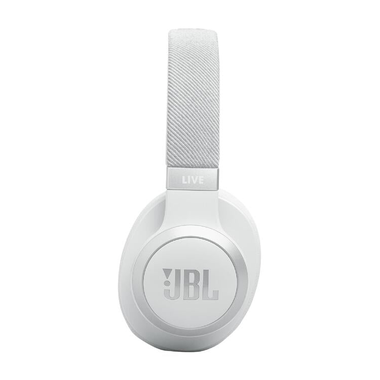 JBL Live 770NC | Écouteurs circum-auriculaires - Sans fil - Bluetooth - Blanc-SONXPLUS La Sarre