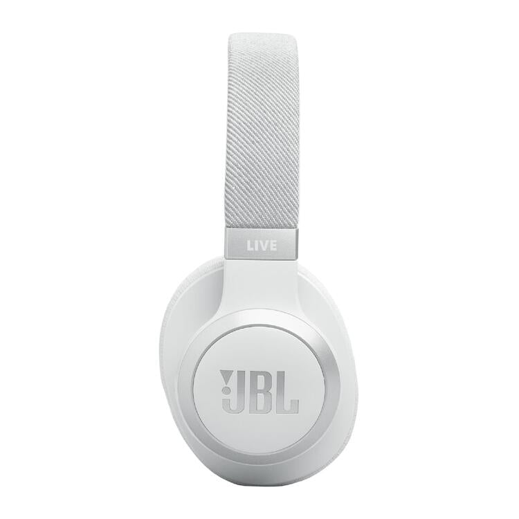 JBL Live 770NC | Écouteurs circum-auriculaires - Sans fil - Bluetooth - Blanc-SONXPLUS La Sarre