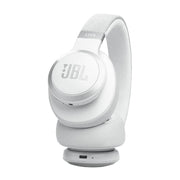 JBL Live 770NC | Écouteurs circum-auriculaires - Sans fil - Bluetooth - Blanc-SONXPLUS La Sarre