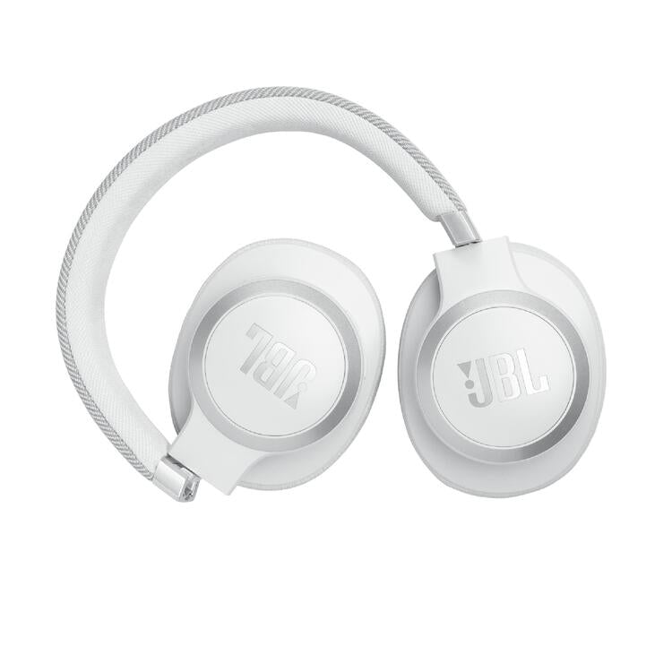 JBL Live 770NC | Écouteurs circum-auriculaires - Sans fil - Bluetooth - Blanc-SONXPLUS La Sarre
