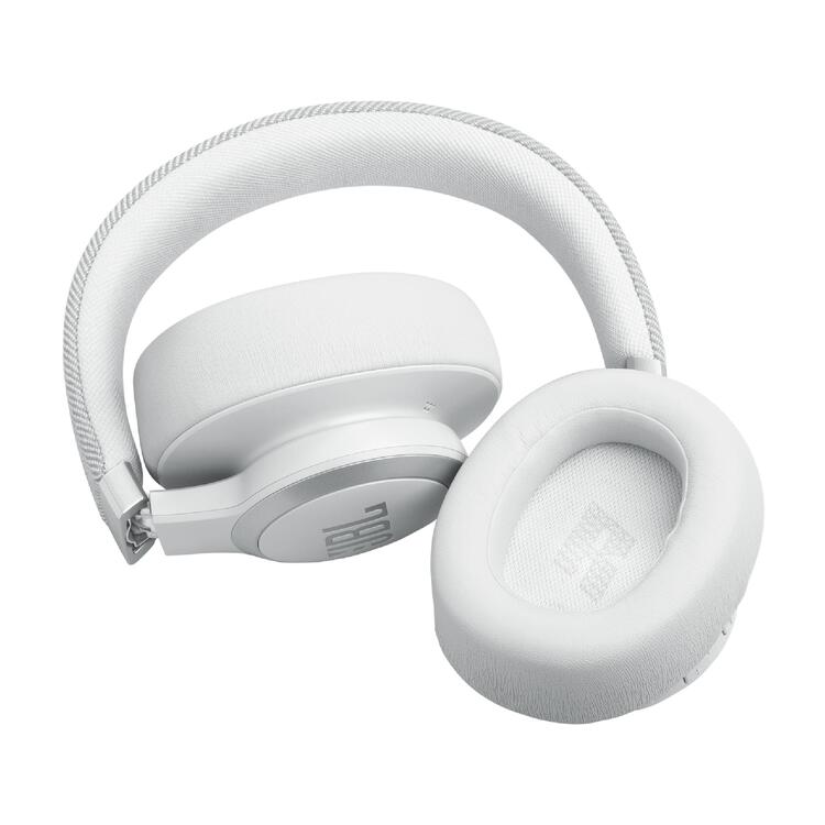 JBL Live 770NC | Écouteurs circum-auriculaires - Sans fil - Bluetooth - Blanc-SONXPLUS La Sarre