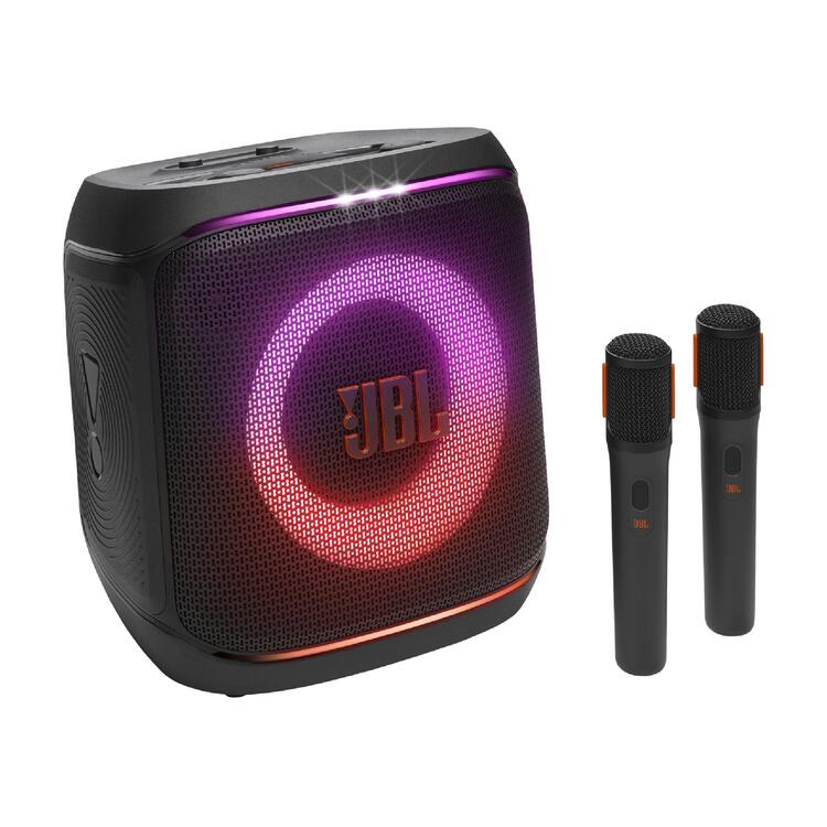 JBL PartyBox Encore 2 | Haut-parleur portatif - Sans fil - Bluetooth - 100 W - 2 Microphones inclus - Noir-SONXPLUS La Sarre