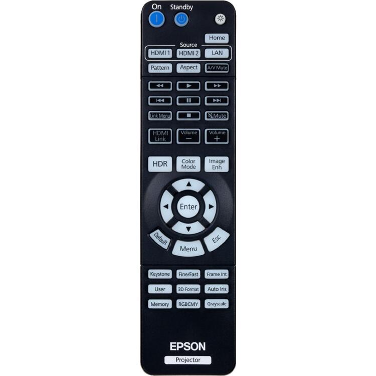 Epson Home Cinema 3200 | Projecteur 3LCD Cinéma maison - 16:9 - 4K Pro-UHD - Blanc-SONXPLUS La Sarre