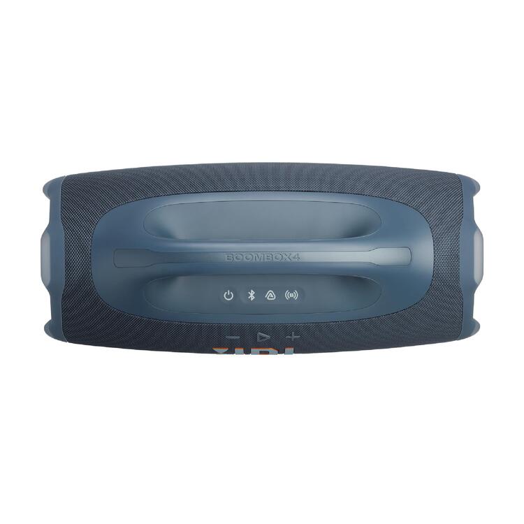 JBL Boombox 4 | Haut-parleur portatif - Bluetooth - IP68 - Jusqu'à 34 heures - Bleu-SONXPLUS La Sarre