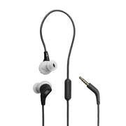 JBL Endurance Run 3 | Écouteurs intra-auriculaires - Sport - Filaire - IP65 - Noir/Gris-SONXPLUS La Sarre