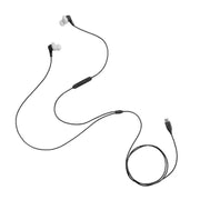 JBL Endurance Run 3C | Écouteurs intra-auriculaires - USB-C - Sport - Filaire - IP65 - Noir/Gris-SONXPLUS La Sarre