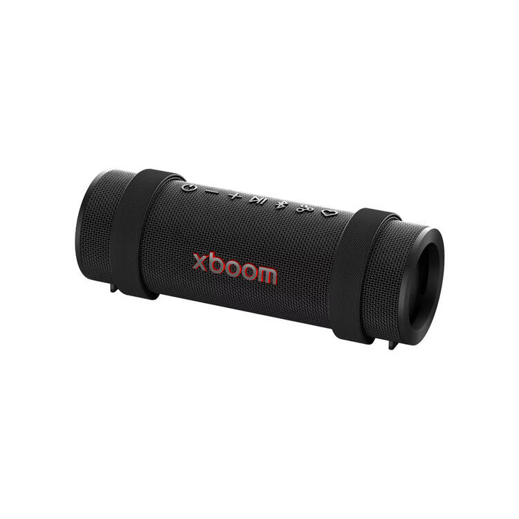 LG xboom Grab | Haut-parleur portatif - Bluetooth - IP67 - Éclairage AI - Noir-SONXPLUS La Sarre