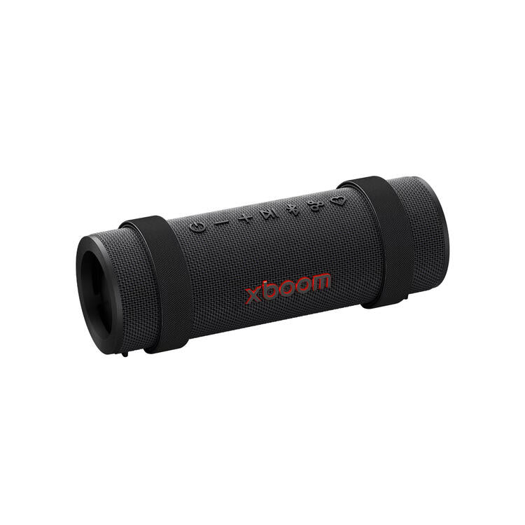 LG xboom Grab | Haut-parleur portatif - Bluetooth - IP67 - Éclairage AI - Noir-SONXPLUS La Sarre