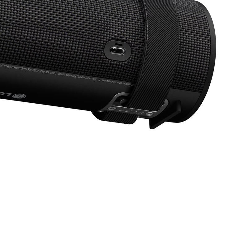 LG xboom Grab | Haut-parleur portatif - Bluetooth - IP67 - Éclairage AI - Noir-SONXPLUS La Sarre