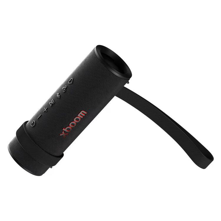 LG xboom Grab | Haut-parleur portatif - Bluetooth - IP67 - Éclairage AI - Noir-SONXPLUS La Sarre
