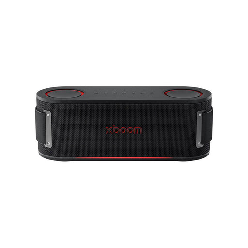 LG xboom Bounce | Haut-parleur portatif - Bluetooth - IP67 - Éclairage AI - Noir-SONXPLUS La Sarre