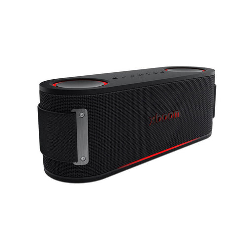 LG xboom Bounce | Haut-parleur portatif - Bluetooth - IP67 - Éclairage AI - Noir-SONXPLUS La Sarre