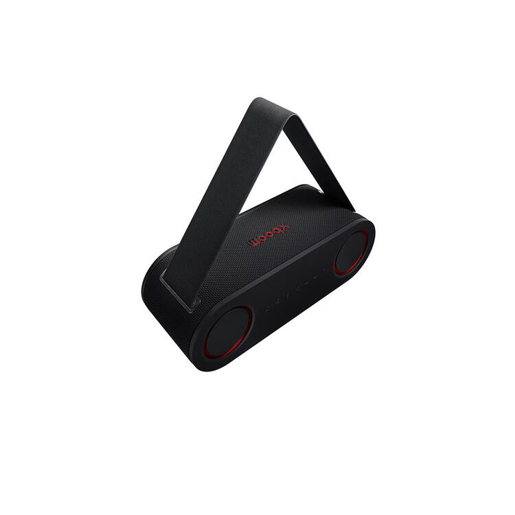 LG xboom Bounce | Haut-parleur portatif - Bluetooth - IP67 - Éclairage AI - Noir-SONXPLUS La Sarre