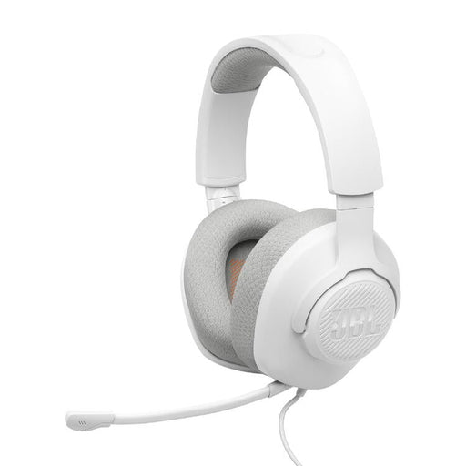 JBL Quantum 100 M2 | Casque de jeu filaire circum-auriculaire - Compatible avec toutes les plateformes - Blanc-SONXPLUS La Sarre