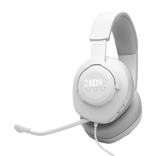 JBL Quantum 100 M2 | Casque de jeu filaire circum-auriculaire - Compatible avec toutes les plateformes - Blanc-SONXPLUS La Sarre