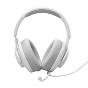 JBL Quantum 100 M2 | Casque de jeu filaire circum-auriculaire - Compatible avec toutes les plateformes - Blanc-SONXPLUS La Sarre