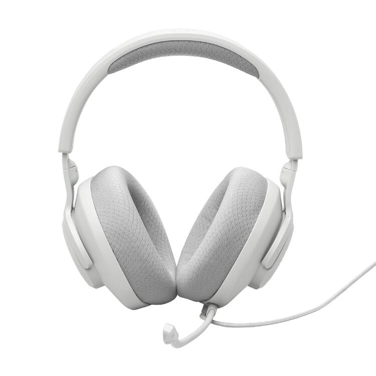 JBL Quantum 100 M2 | Casque de jeu filaire circum-auriculaire - Compatible avec toutes les plateformes - Blanc-SONXPLUS La Sarre