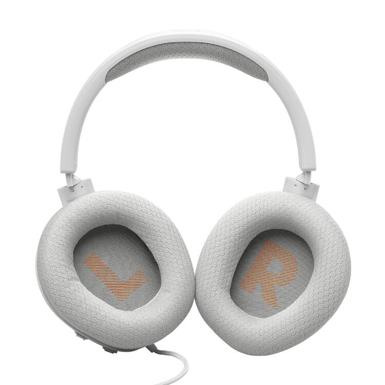 JBL Quantum 100 M2 | Casque de jeu filaire circum-auriculaire - Compatible avec toutes les plateformes - Blanc-SONXPLUS La Sarre