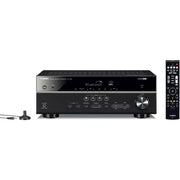 Yamaha RXV385B | Récepteur AV cinéma maison 5.1 Canaux - Bluetooth - 4K - 70W - HDMI - YPAO - Noir-SONXPLUS La Sarre